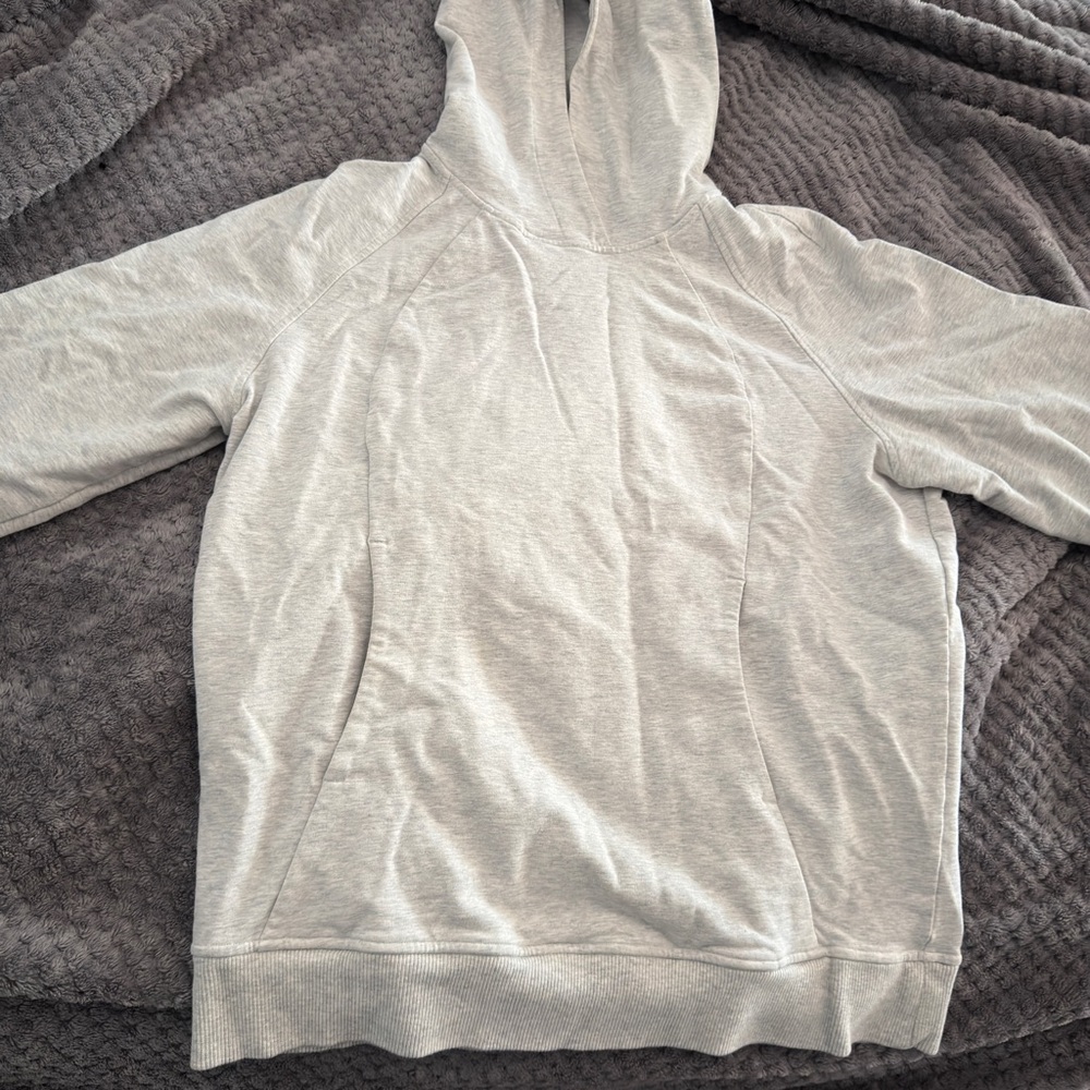 Lulu Lemon Gray Hooded Sweatshirt